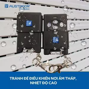 Điều khiển Cửa Cuốn Austdoor Phú Nhuận | Remote Chính Hãng